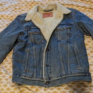 Levi's Sherpa Trucker Jacket Size Small
